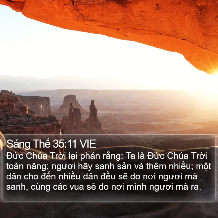 Sáng Thế 35:11 VIE Bible Study