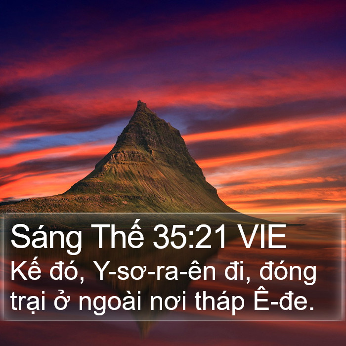 Sáng Thế 35:21 VIE Bible Study