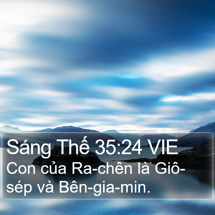 Sáng Thế 35:24 VIE Bible Study