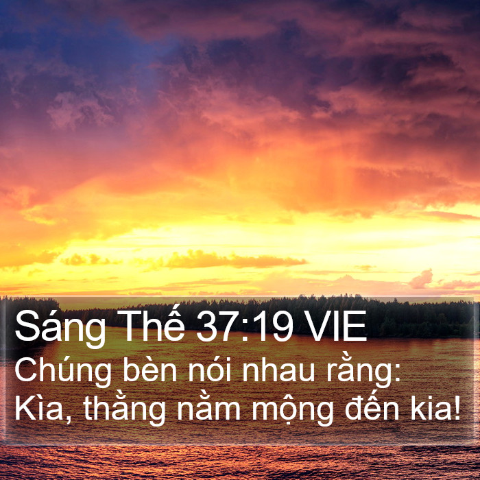 Sáng Thế 37:19 VIE Bible Study