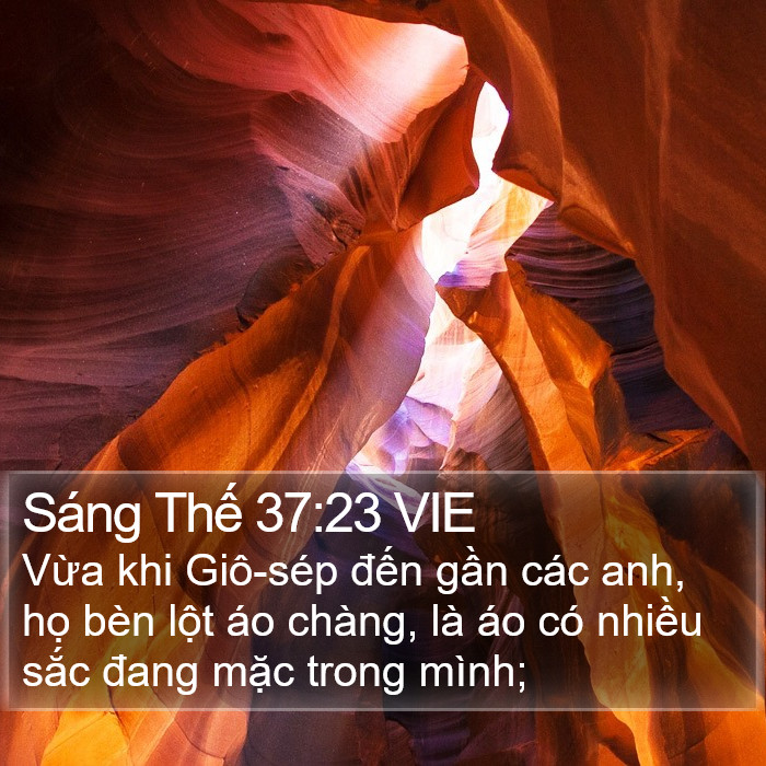 Sáng Thế 37:23 VIE Bible Study