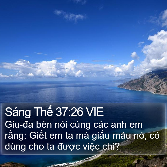 Sáng Thế 37:26 VIE Bible Study