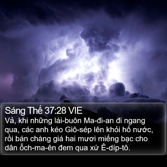 Sáng Thế 37:28 VIE Bible Study