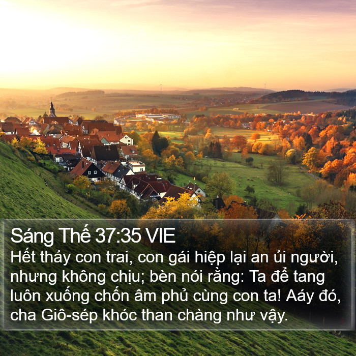 Sáng Thế 37:35 VIE Bible Study