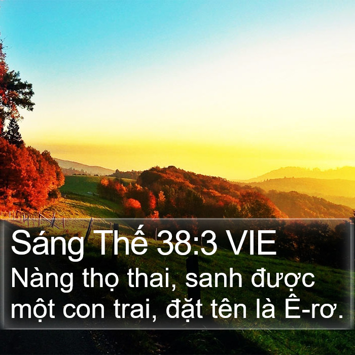 Sáng Thế 38:3 VIE Bible Study