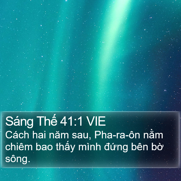 Sáng Thế 41:1 VIE Bible Study