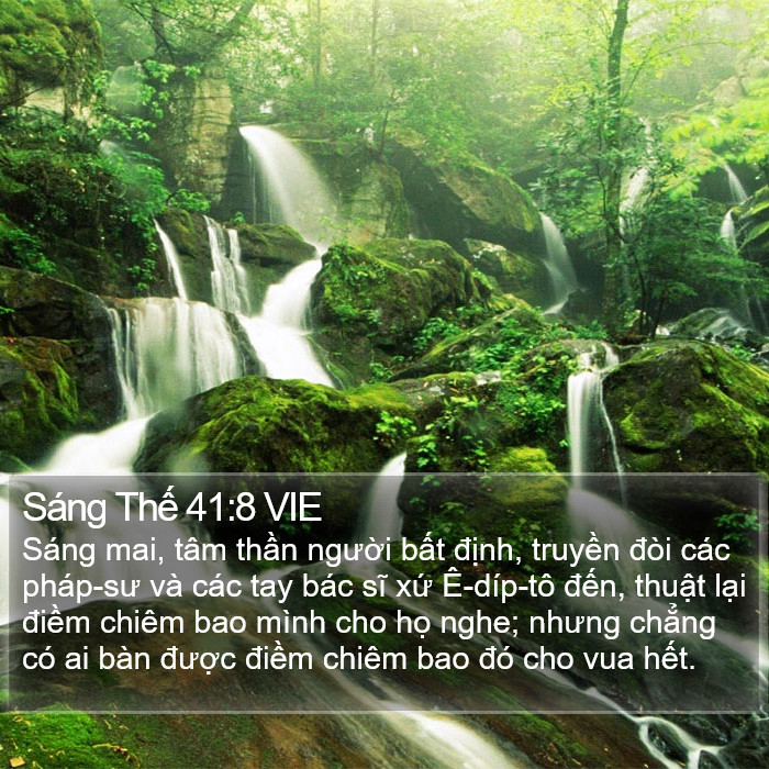 Sáng Thế 41:8 VIE Bible Study