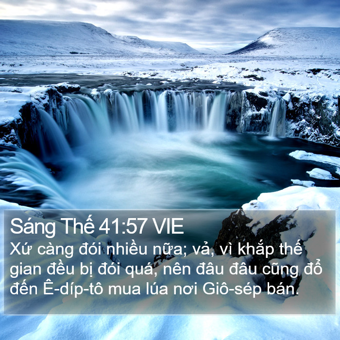 Sáng Thế 41:57 VIE Bible Study