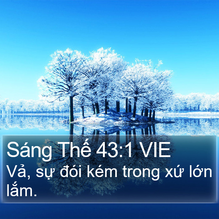 Sáng Thế 43:1 VIE Bible Study