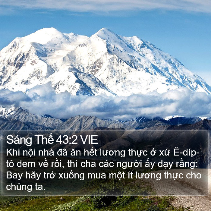 Sáng Thế 43:2 VIE Bible Study
