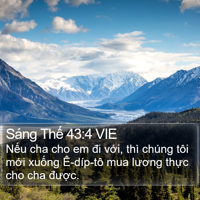 Sáng Thế 43:4 VIE Bible Study