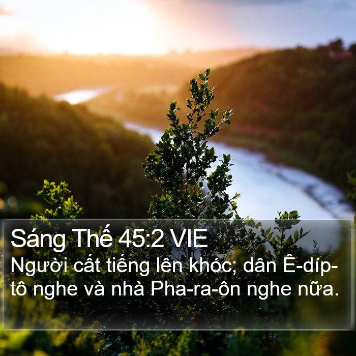 Sáng Thế 45:2 VIE Bible Study