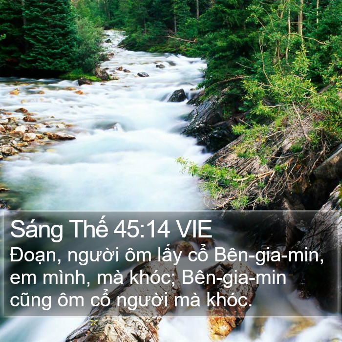 Sáng Thế 45:14 VIE Bible Study
