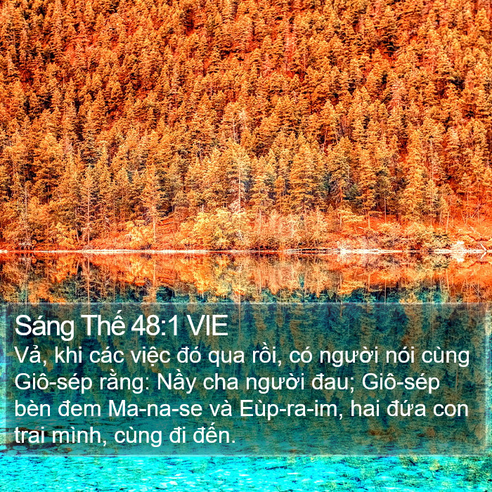 Sáng Thế 48:1 VIE Bible Study