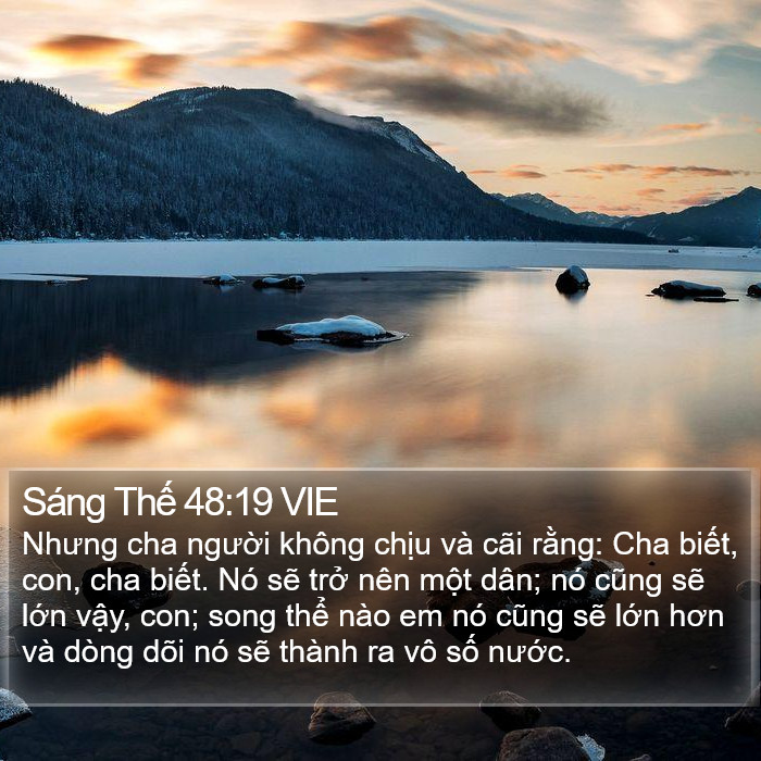 Sáng Thế 48:19 VIE Bible Study