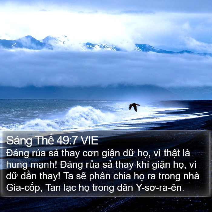 Sáng Thế 49:7 VIE Bible Study