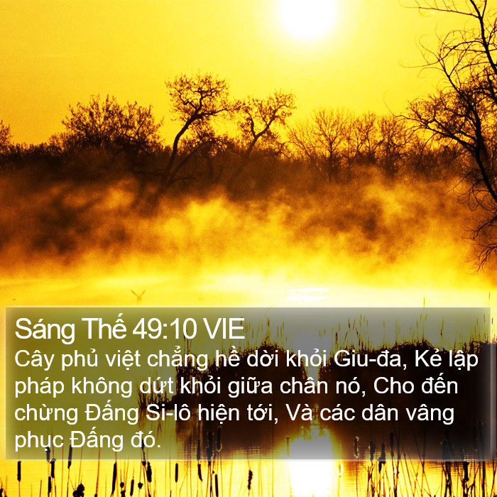 Sáng Thế 49:10 VIE Bible Study