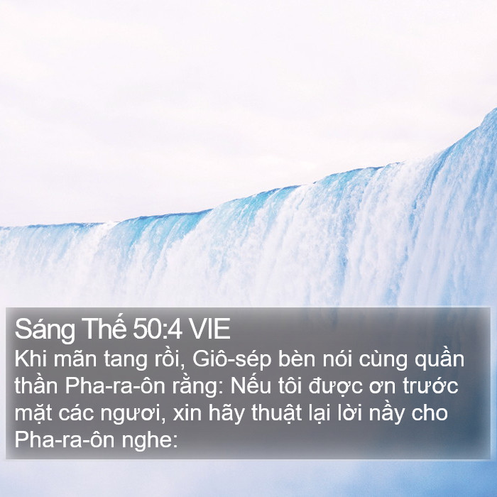 Sáng Thế 50:4 VIE Bible Study