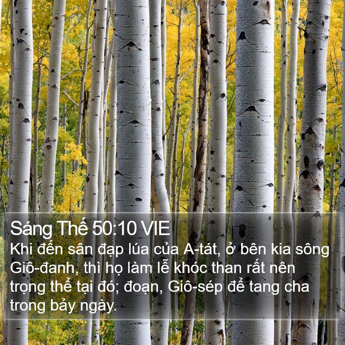 Sáng Thế 50:10 VIE Bible Study