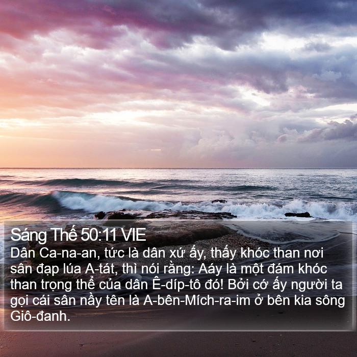 Sáng Thế 50:11 VIE Bible Study