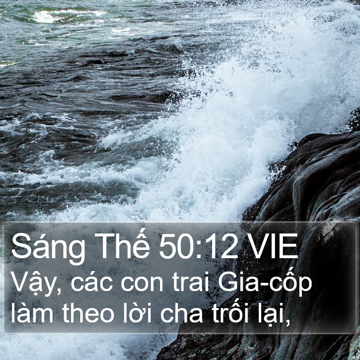 Sáng Thế 50:12 VIE Bible Study