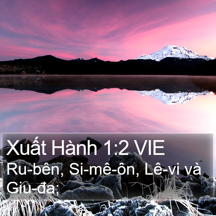 Xuất Hành 1:2 VIE Bible Study