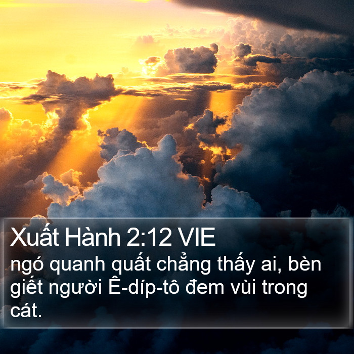 Xuất Hành 2:12 VIE Bible Study