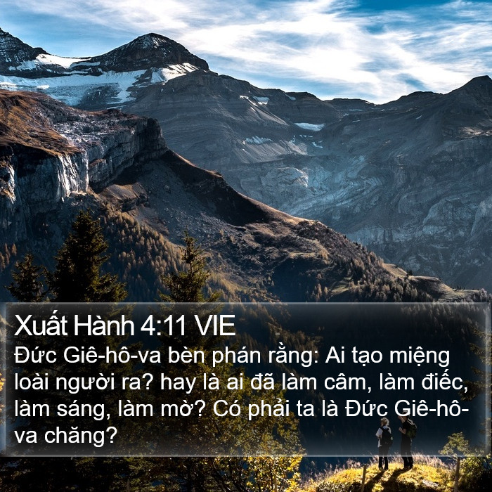 Xuất Hành 4:11 VIE Bible Study