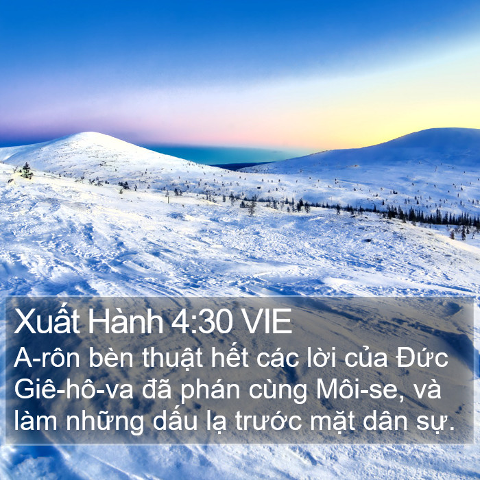 Xuất Hành 4:30 VIE Bible Study