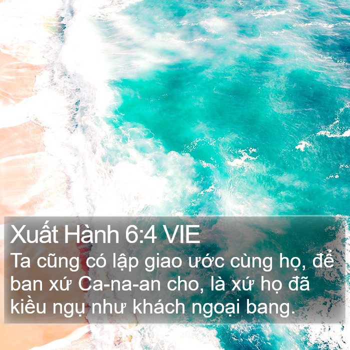 Xuất Hành 6:4 VIE Bible Study