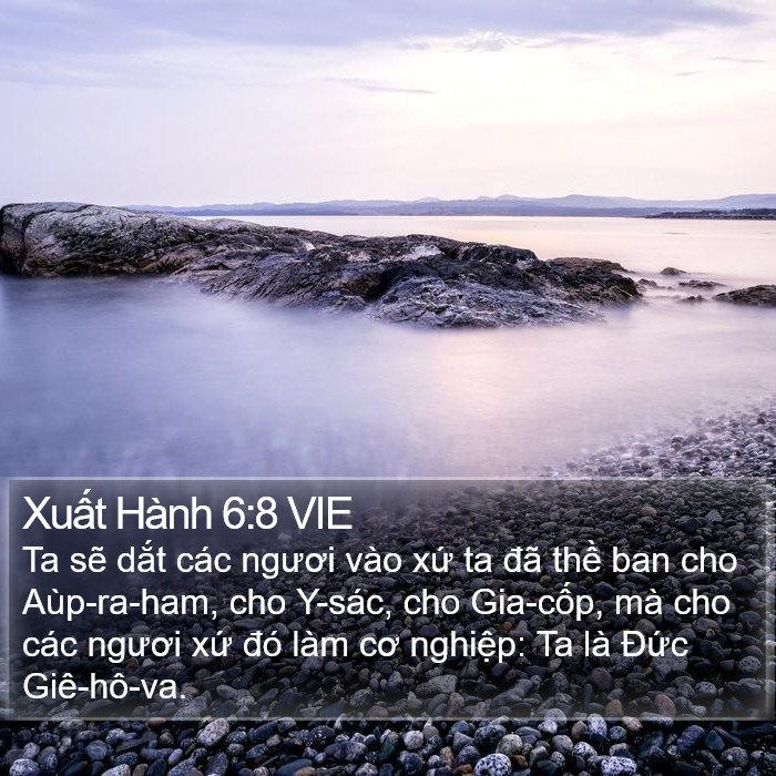 Xuất Hành 6:8 VIE Bible Study