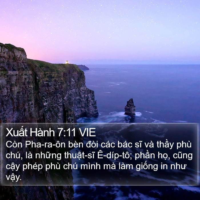 Xuất Hành 7:11 VIE Bible Study