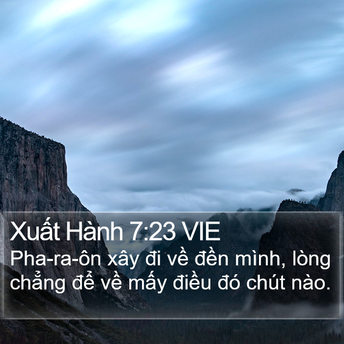 Xuất Hành 7:23 VIE Bible Study