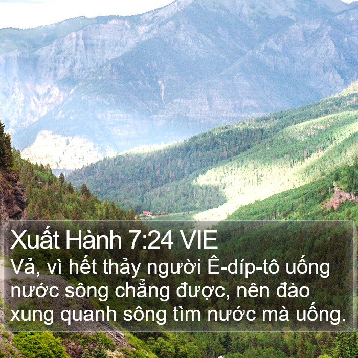 Xuất Hành 7:24 VIE Bible Study