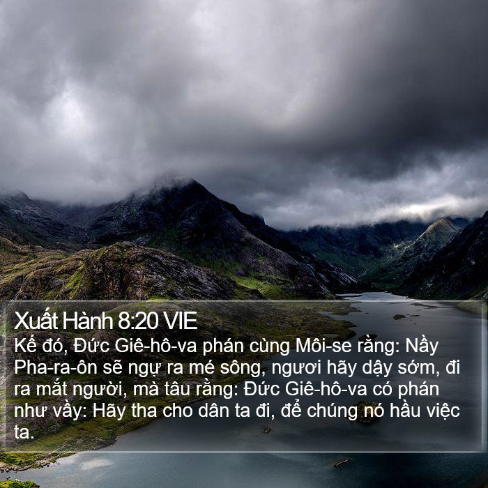 Xuất Hành 8:20 VIE Bible Study