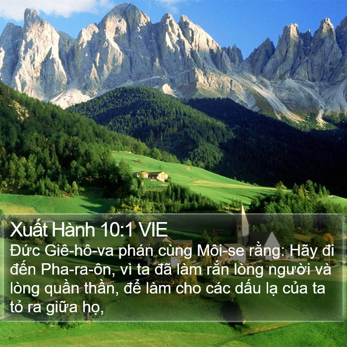 Xuất Hành 10:1 VIE Bible Study