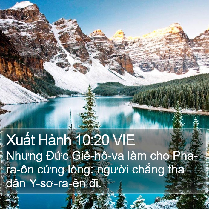 Xuất Hành 10:20 VIE Bible Study