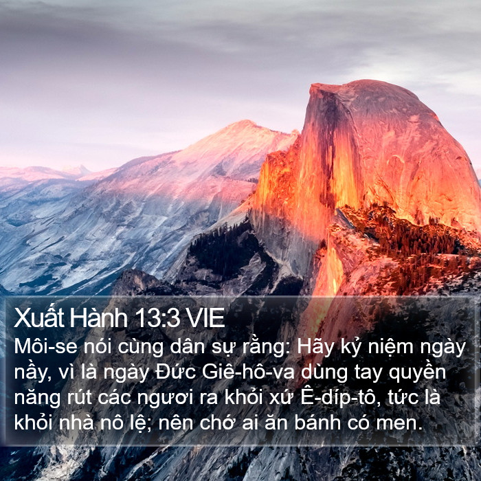 Xuất Hành 13:3 VIE Bible Study