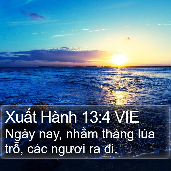 Xuất Hành 13:4 VIE Bible Study