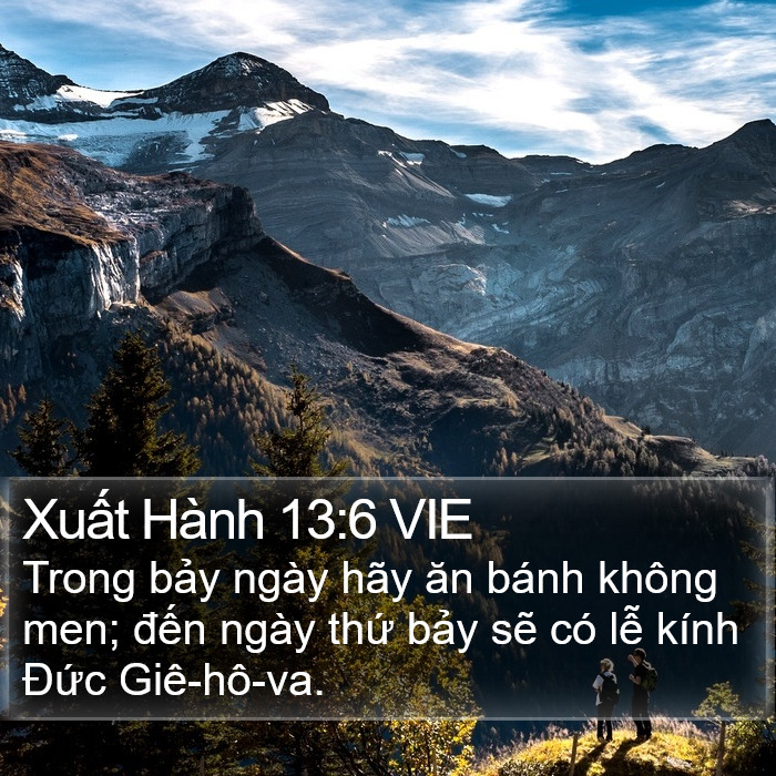 Xuất Hành 13:6 VIE Bible Study