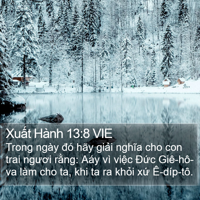 Xuất Hành 13:8 VIE Bible Study