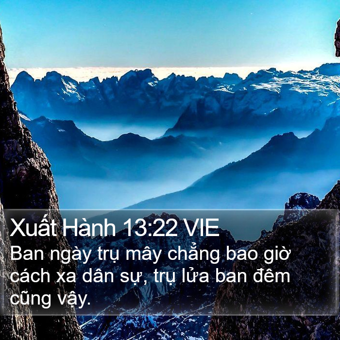 Xuất Hành 13:22 VIE Bible Study