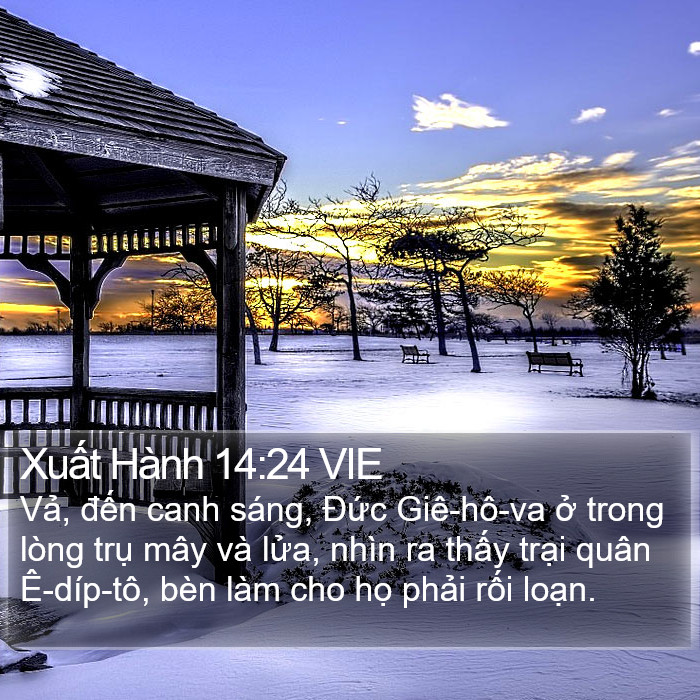 Xuất Hành 14:24 VIE Bible Study