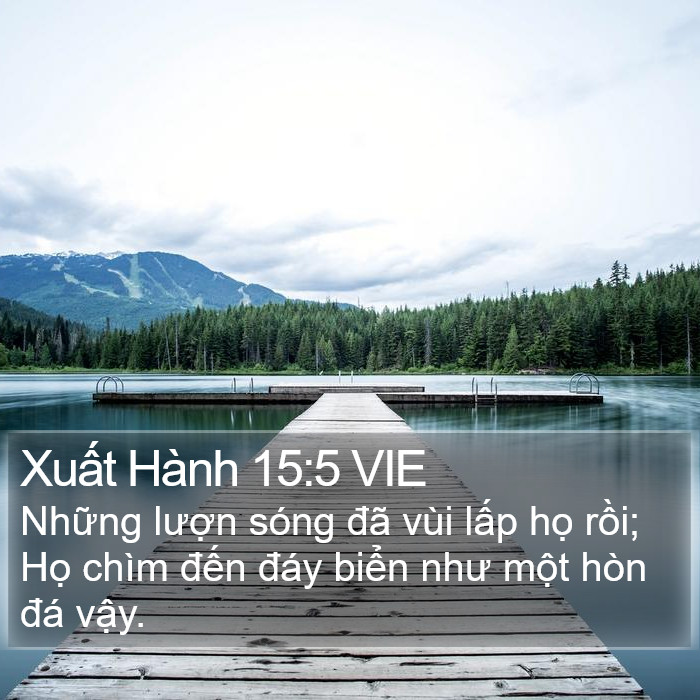 Xuất Hành 15:5 VIE Bible Study