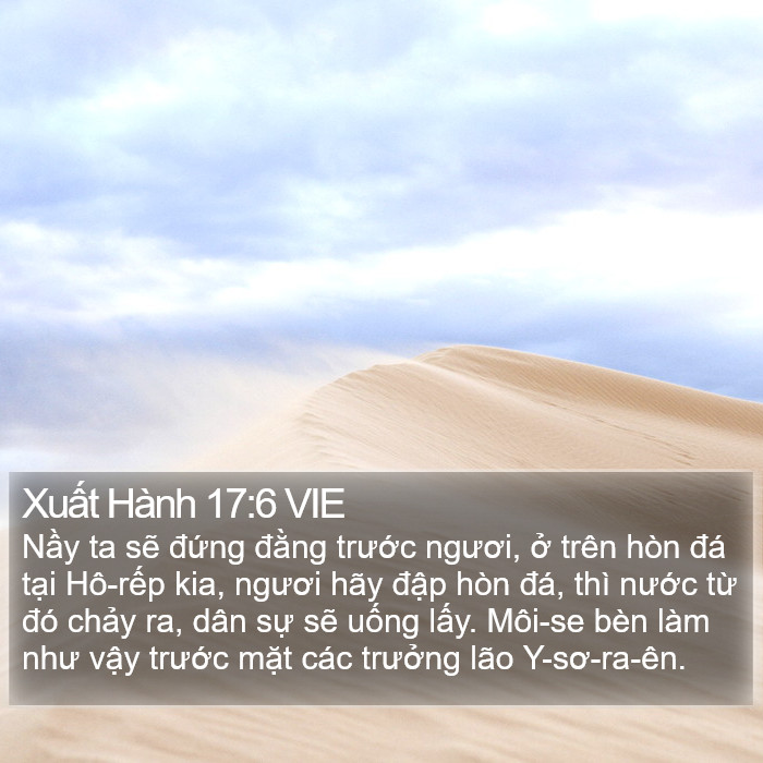 Xuất Hành 17:6 VIE Bible Study
