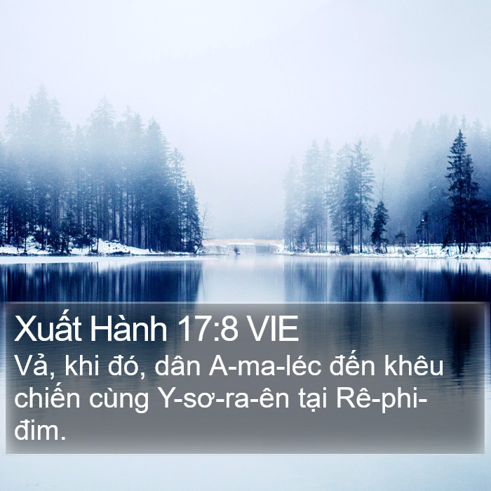 Xuất Hành 17:8 VIE Bible Study