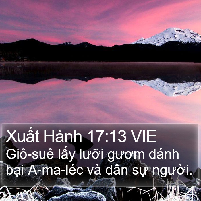 Xuất Hành 17:13 VIE Bible Study
