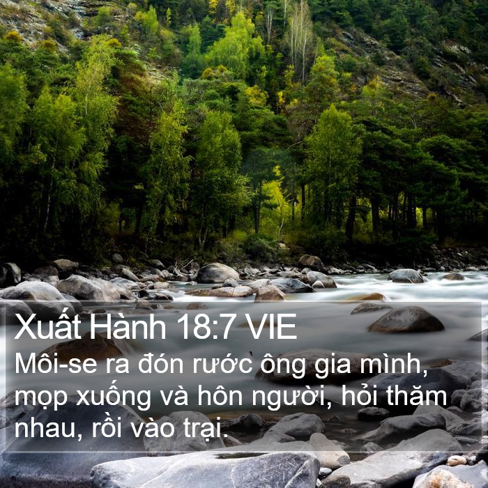 Xuất Hành 18:7 VIE Bible Study