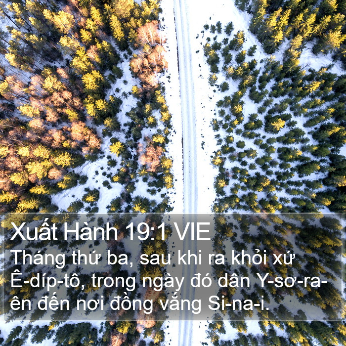 Xuất Hành 19:1 VIE Bible Study