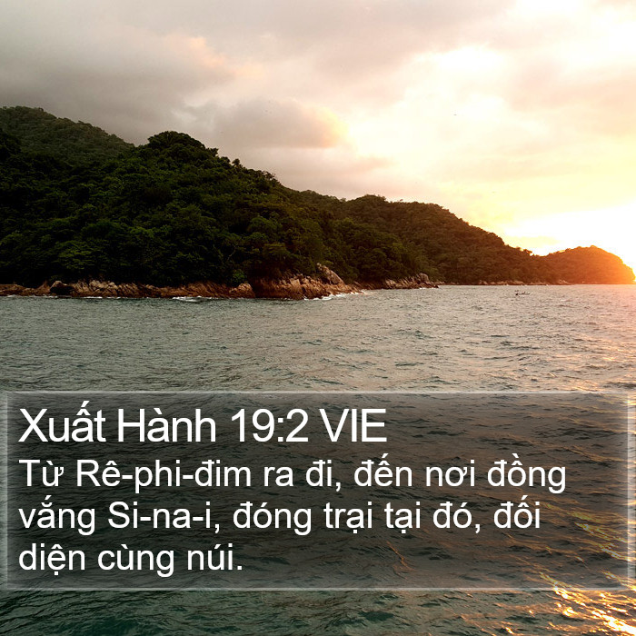 Xuất Hành 19:2 VIE Bible Study